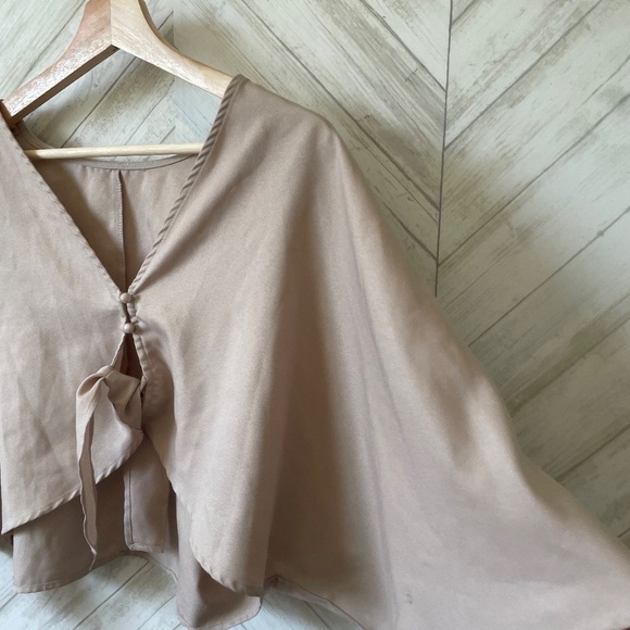 Beige Two-Piece Outfit - Picture 10 of 15